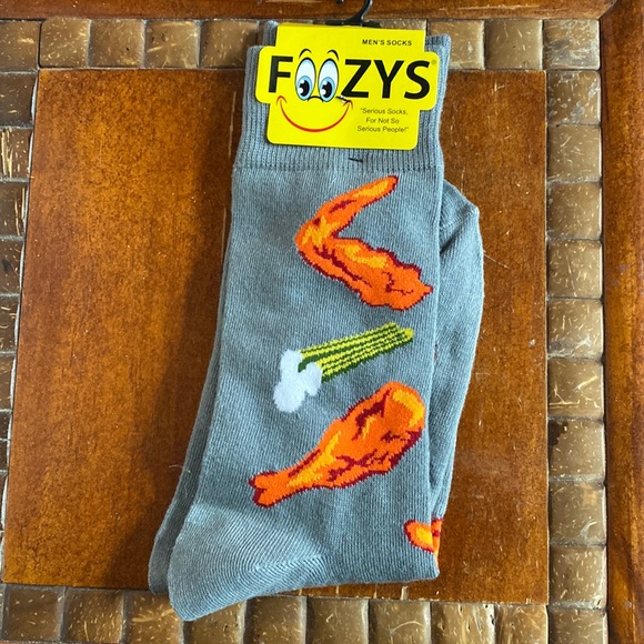 FOOZY’S Chicken Wing Socks - Picture 1 of 2